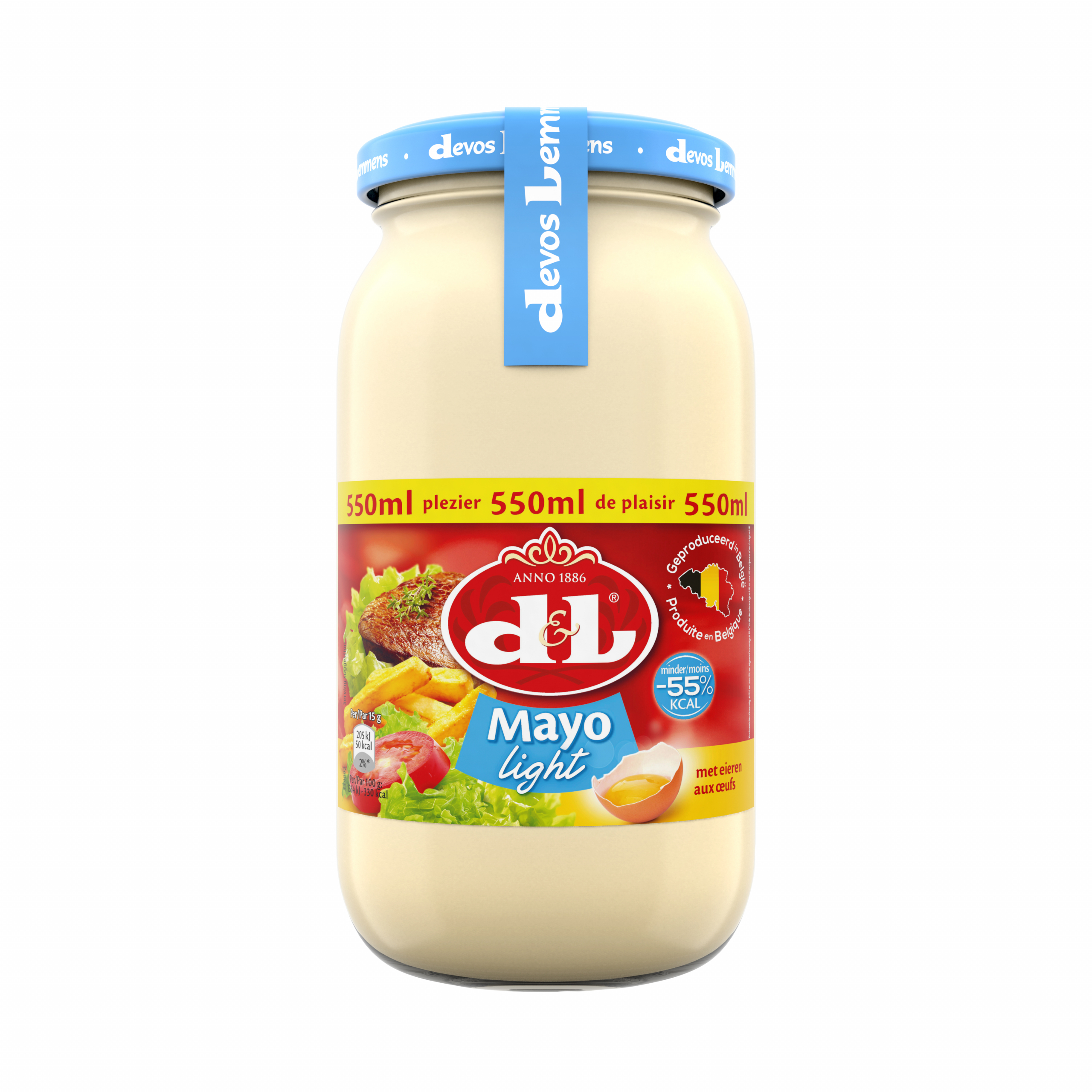 Mayo light egg -55% kcal
