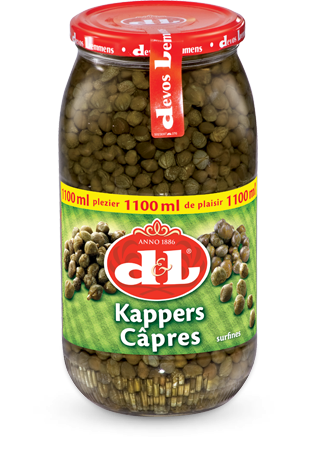Capers an extra touch to your hot or cold meatdishes - Devos Lemmens